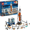 LEGO City Space Deep Space Rocket and Launch Control 60228 Model Rocket Building Kit with Toy Monorail, Control Tower and Astronaut Minifigures, Fun