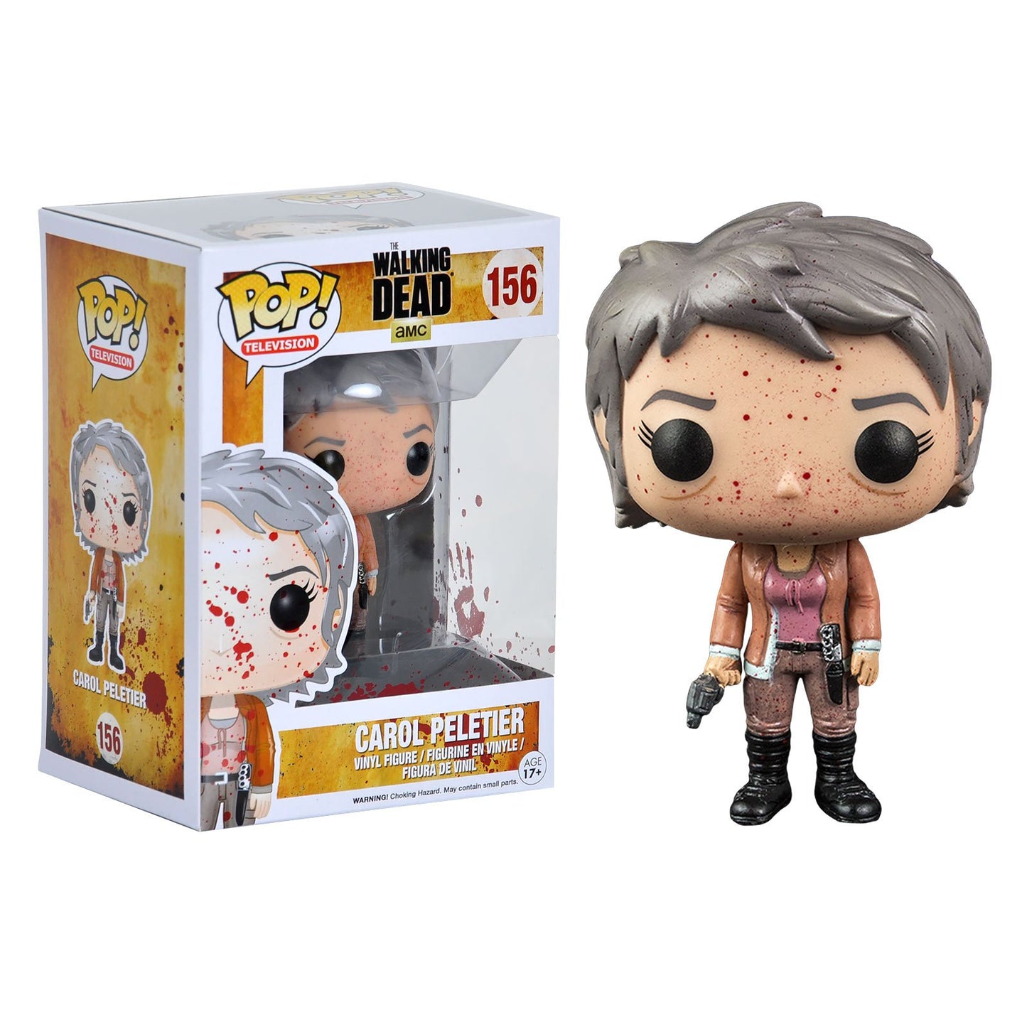 The Walking Dead Bloody Carol Peletier Funko Pop