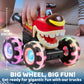JOYIN 3 Pack Monster Truck Toy - Motion Activated Light Up Cars for Toddlers - Monster Glow Rover LED Wheels - Baby Boy Toys - Press and Go Dinosaur