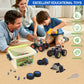 Trovogil Take Apart Monster Truck STEM Toys for 3-8 Year Old Boys Girls,Educational Building Toys with Electric Drill & Storage Box Gift Birthday