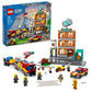 LEGO City Fire Brigade 60321 Building Set with Toy Fire Truck and Five Minifigures. Pretend Play Fire Engine Toy for Kids, Boys, and Girls Ages 7+