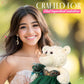 KINNEX COLLECTIONS SINCE 1997 20" Quince Anos Quinceanera Last Doll Teddy Bear with Dress (Centerpiece) ~ ARC16831-7 (Burgundy)