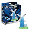 Blue Windmill Crystal 3D Puzzle Deluxe, 40-Pc Brain Teaser, Ages 12+