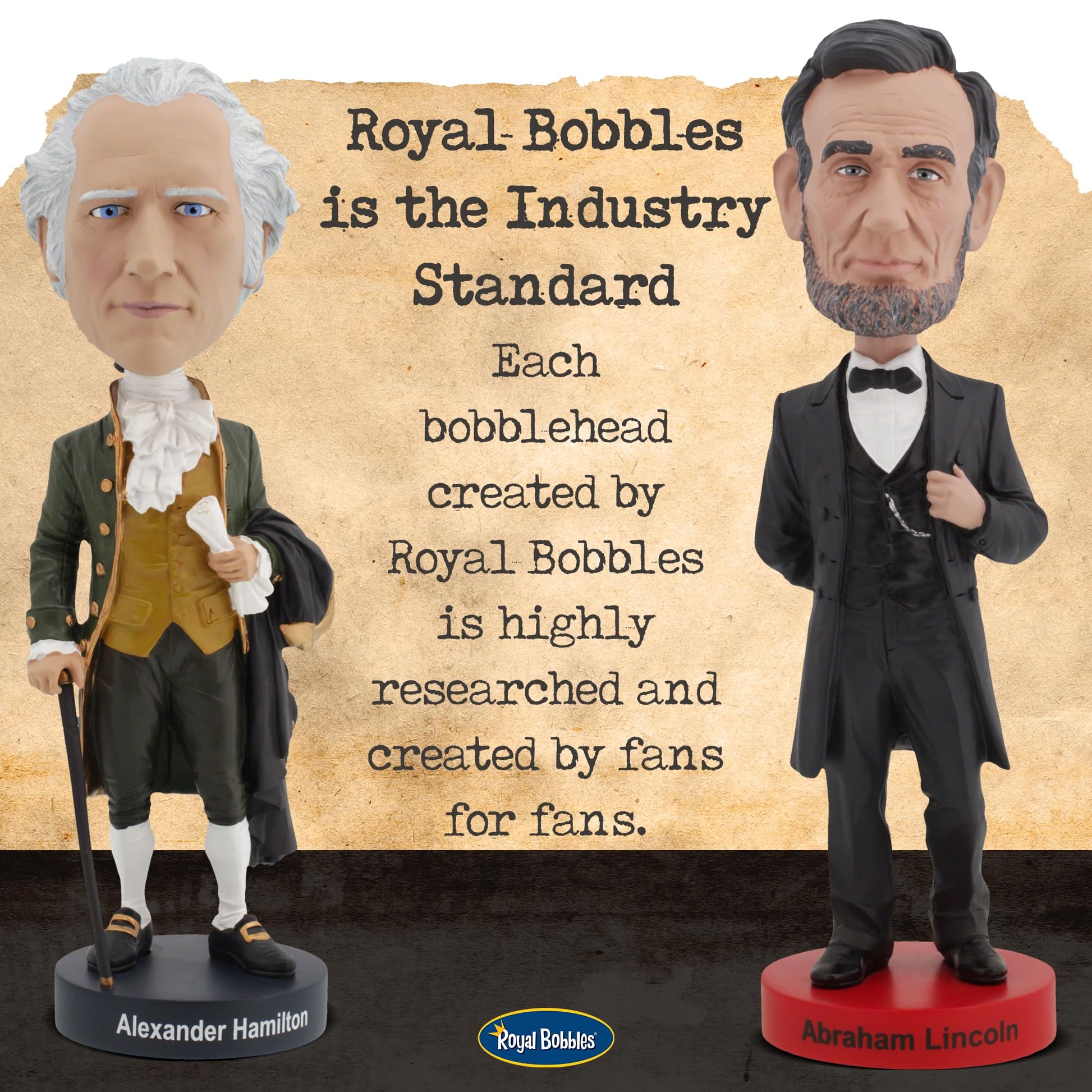 Royal Bobbles Benjamin Franklin - Founding Fathers Collection - 8 Inches Tall - Collectible Bobblehead Statue