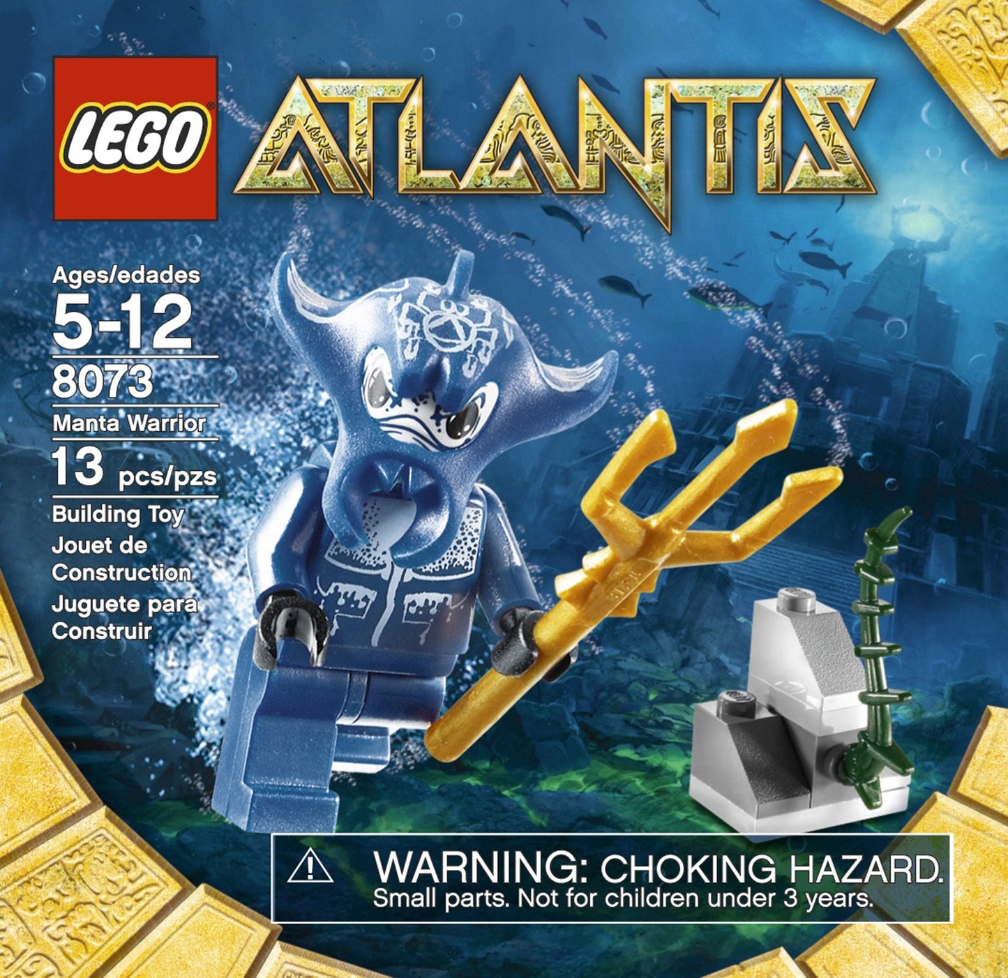 LEGO 8073 Atlantis Manta Warrior
