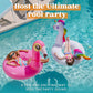JOYIN 2-Pack Flamingo Unicorn Pool Float - Fun Floaties Inflatable Swimming Pool Tubes Toys Party Decorations, Summer Vacation Lake Beach Floaty Swim