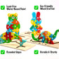 Montessori Mama Wooden Toddler Puzzles for Kids Ages 3-5, Montessori Toys for 3 Year Old, Animal Toddlers Toys Ages, 4-Pack Learning Toddler Puzzle