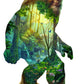 SUNSOUT INC - Big Foot - 850 pc Special Shape Jigsaw Puzzle by Artist: Patrick Ollila - Finished Size 25" x 38" Nature - MPN# 95040