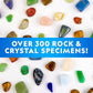 National Geographic Rock Collection with 300+ Gemstones and Minerals