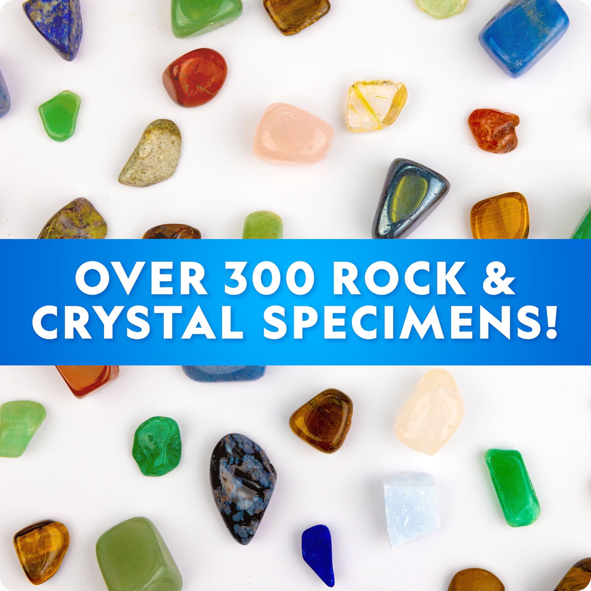 National Geographic Rock Collection with 300+ Gemstones and Minerals