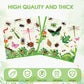 40Pcs Bug Theme Napkins Bug Birthday Party Decorations Garden Nature Themed Insect Party Napkins, for Nature Theme Decor, Kids Girls Boys Dinner