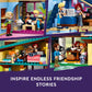 LEGO Friends Olly and Paisley's Family Houses Building Toys - Pretend Play Toy Figures & Playsets for Girls & Boys, Ages 7+ - Gift for Christmas -