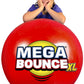 Wicked Mega Bounce XL - The World's Bounciest Inflatable Ball! Extra Large Bounce Ball for All Terrain Bounceability! Super Grip Graphics Outdoor