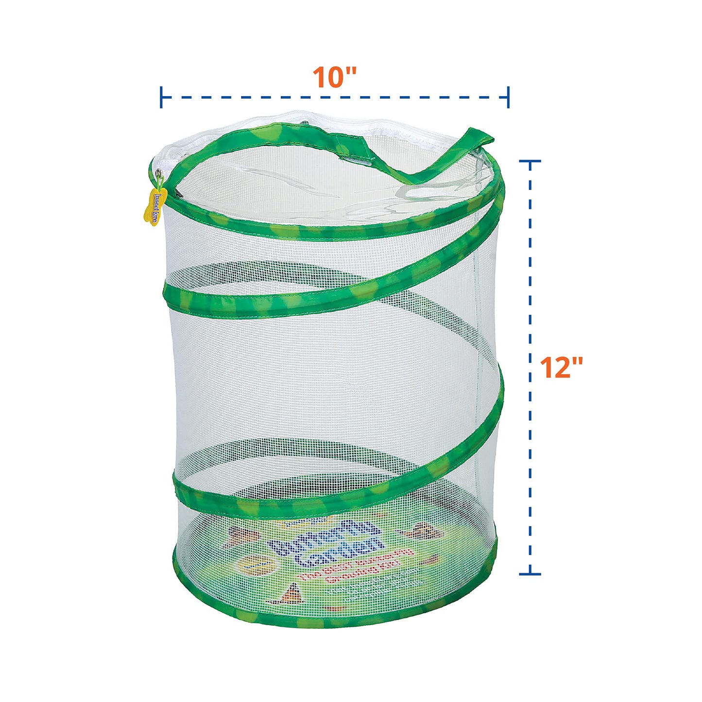 Insect Lore Butterfly Garden with Live Cup of Caterpillars | English and Spanish STEM Activity Journals | 5 Painted Lady Butterfly Baby Caterpillars