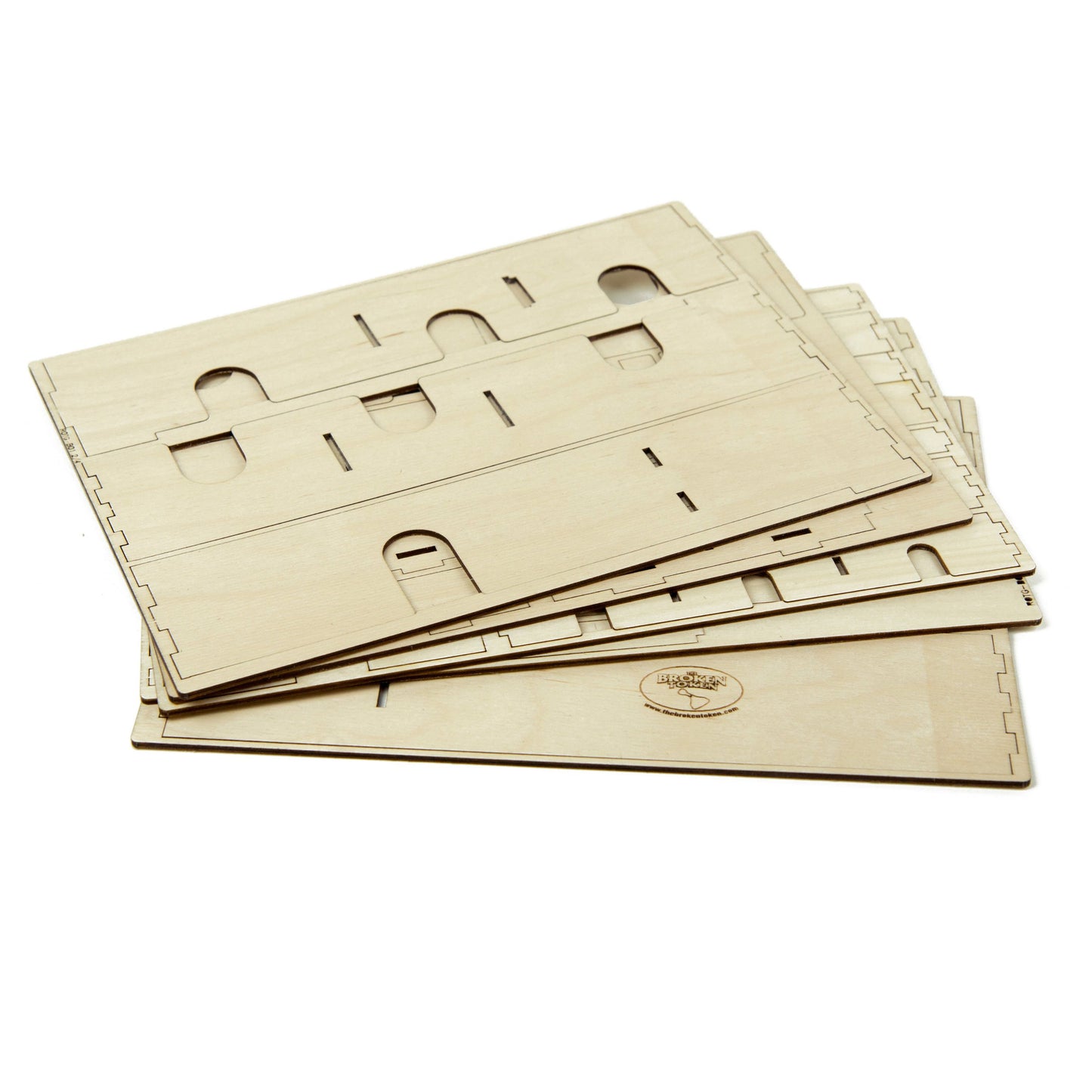 The Broken Token Roll for The Galaxy Compatible Game Organizer - Wood Storage Box with Multiple Dividers and Rows