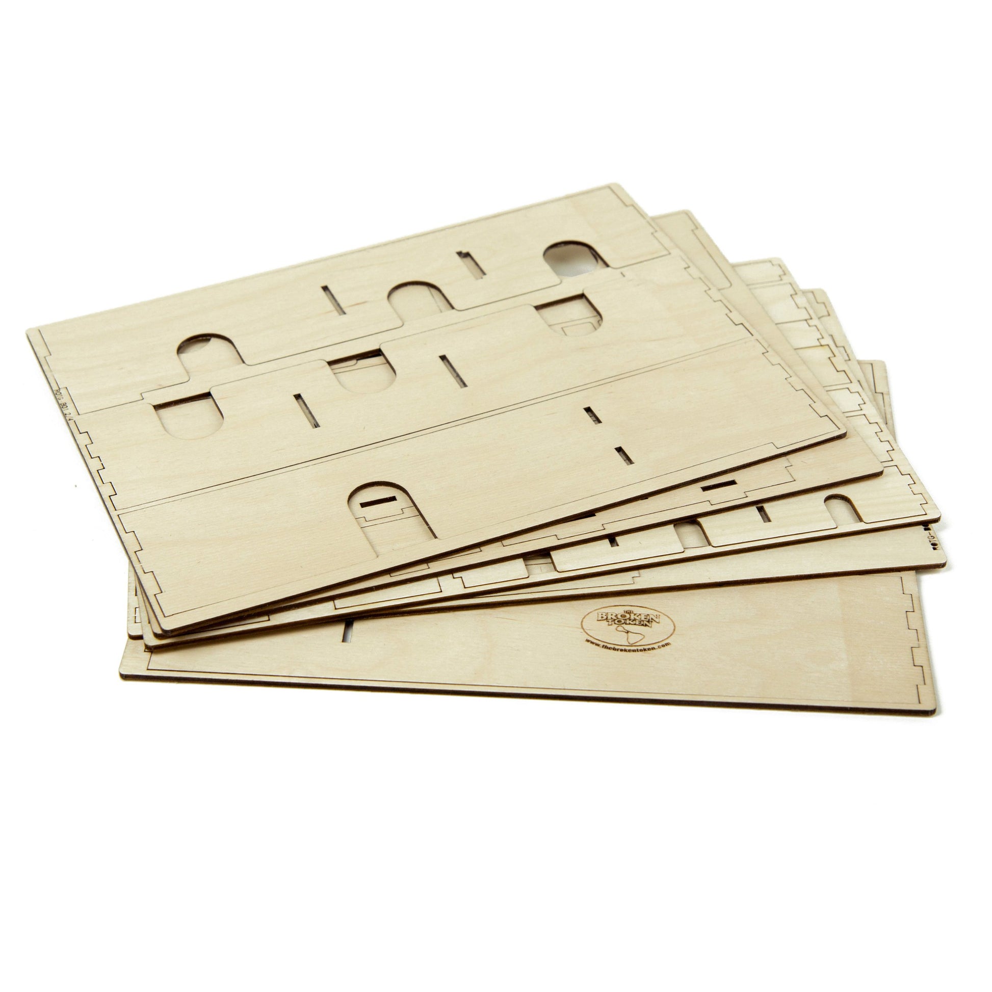 The Broken Token Roll for The Galaxy Compatible Game Organizer - Wood Storage Box with Multiple Dividers and Rows