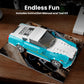 Mould King Speed Champion RR Racing Car Building Kit with Acrylic Display Case, 27071 Collectible Model Car Kits, Building Blocks Kit Racing Toy Cars