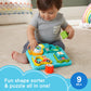 Fisher-Price Baby Sorting Toy Shapes & Sounds Vehicle Puzzle