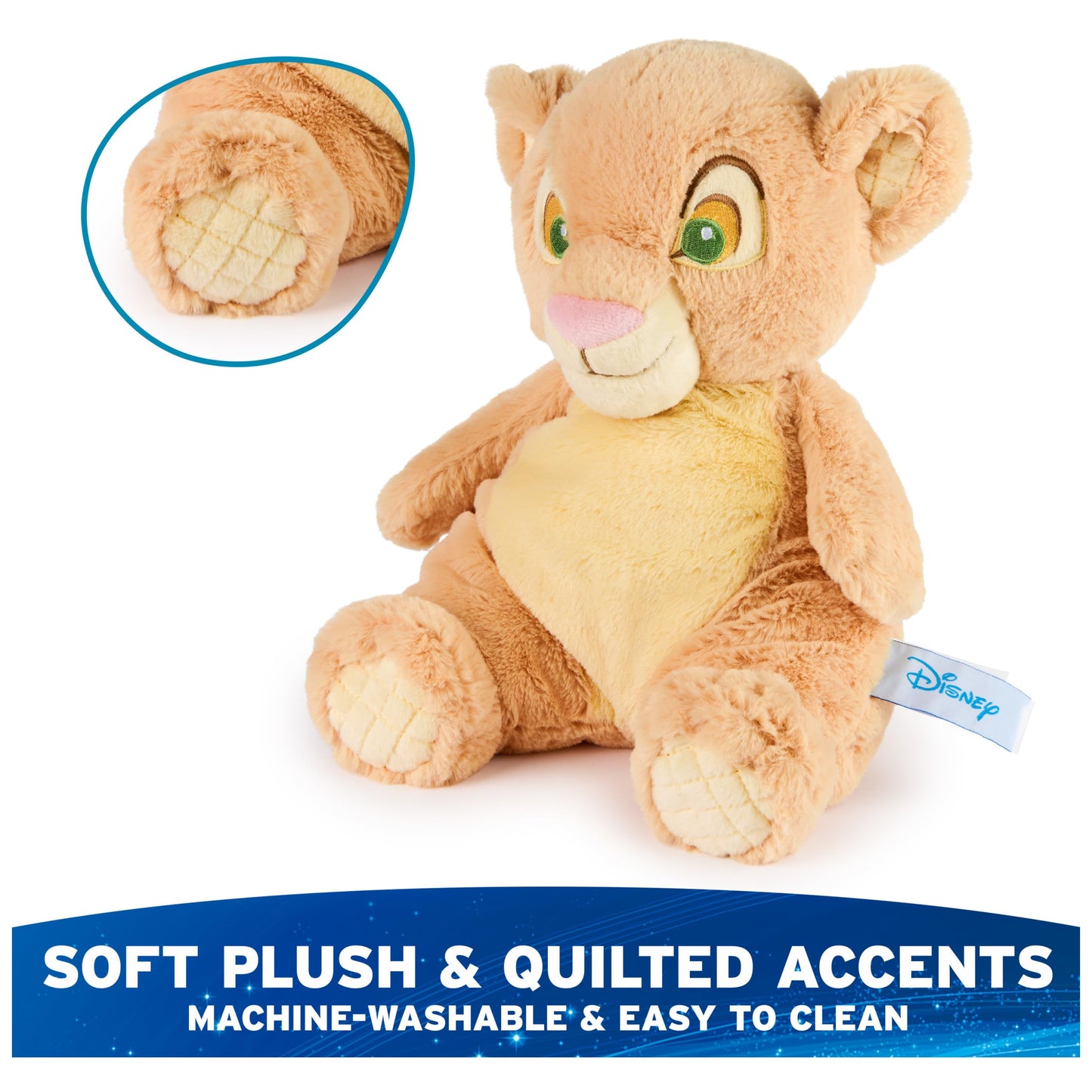 GUND Disney The Lion King Oh So Snuggly Nala 12.5-Inch Plush Toy, Ages 0+