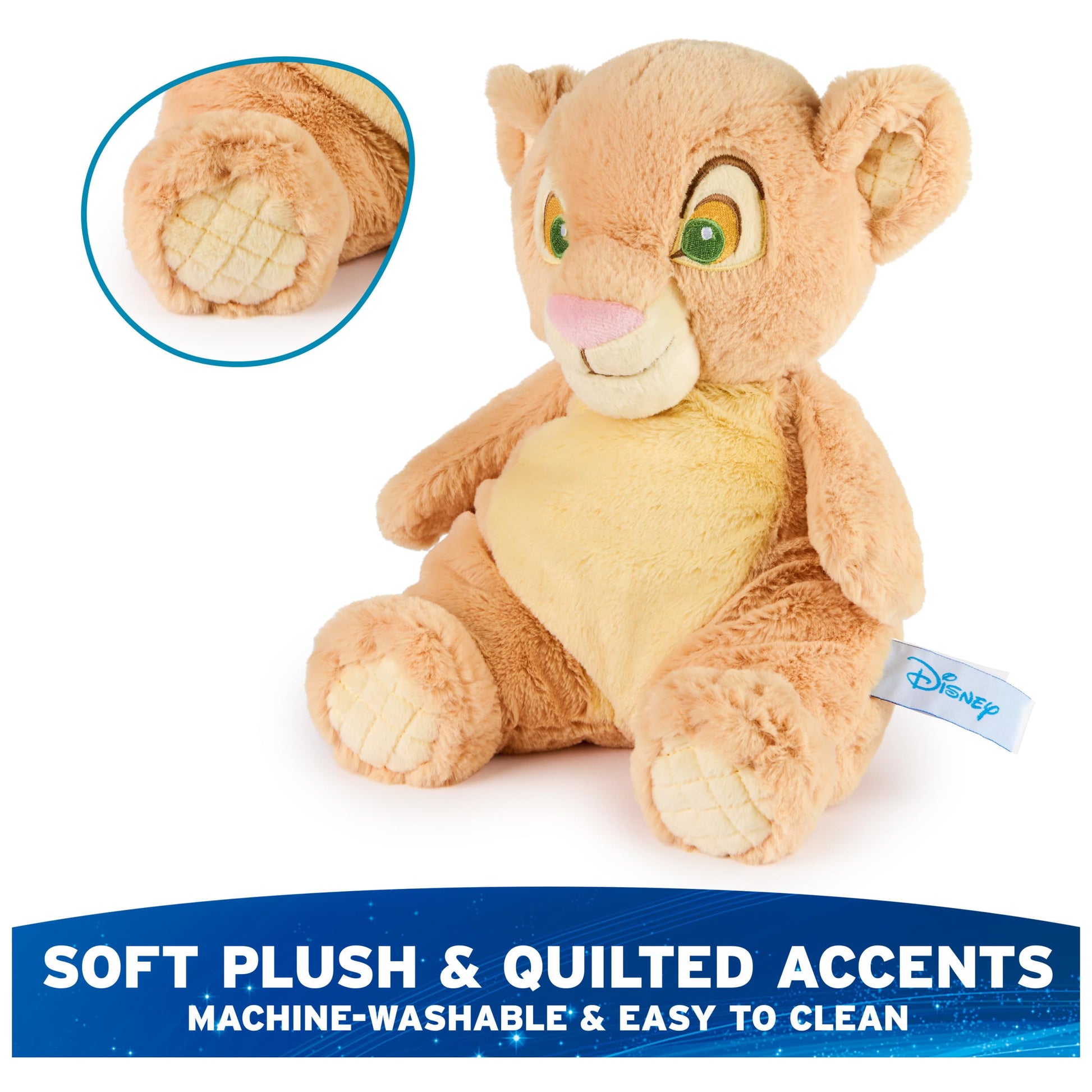 GUND Disney The Lion King Oh So Snuggly Nala 12.5-Inch Plush Toy, Ages 0+