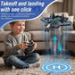 Foam RC Fighter Airplane Toy 360 Flip Easy-to-Fly for Kids Adults Beginners