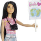 Barbie Eco-Leadership Team 4 Doll Set, Recycled Plastic (Except Head & Hair), Recycled Clothes Fabric, Accessories, for Ages 3 Years Old & Up