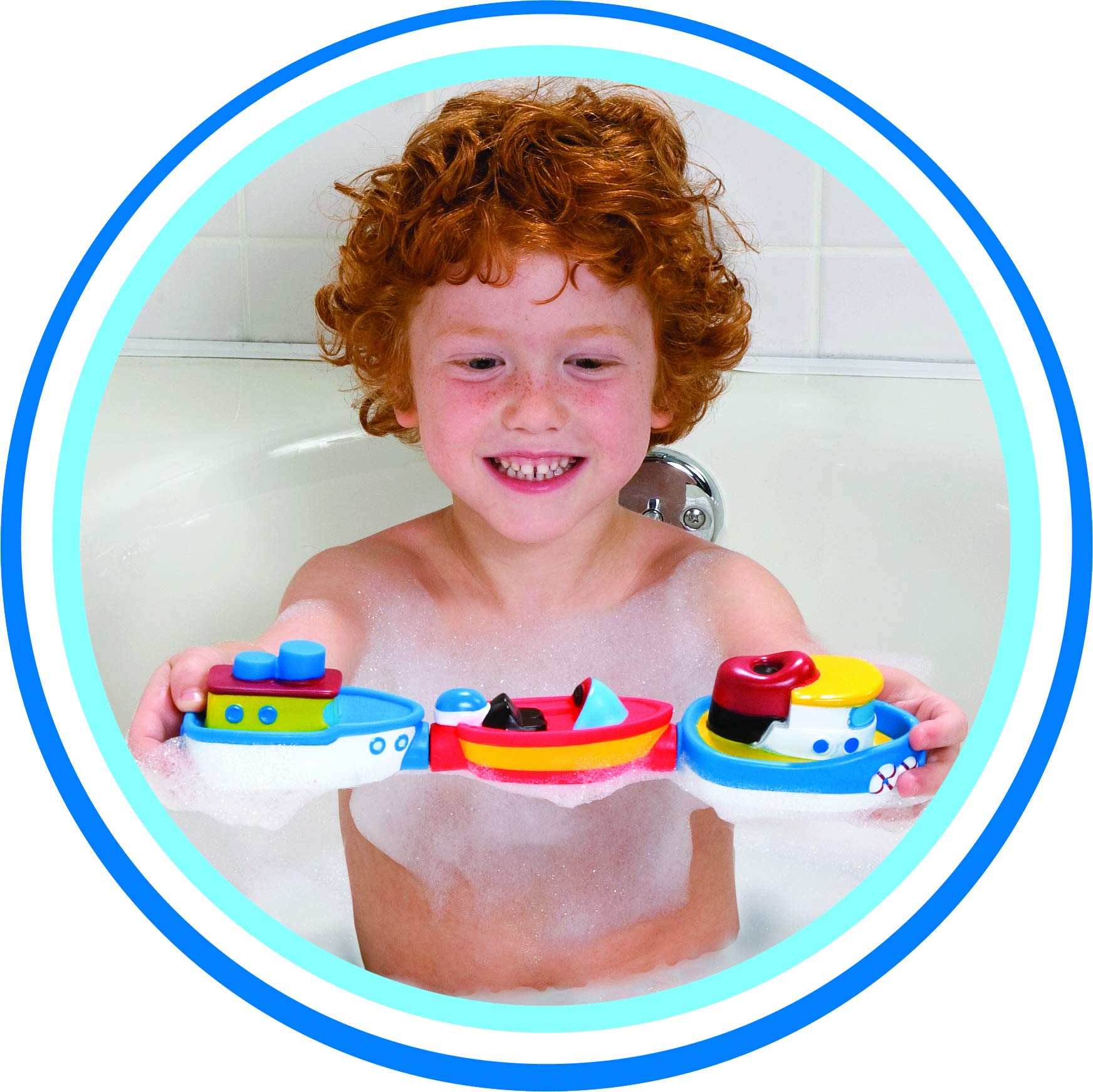 Alex Rub a Dub Magnetic Boats in the Tub Kids Bath Activity