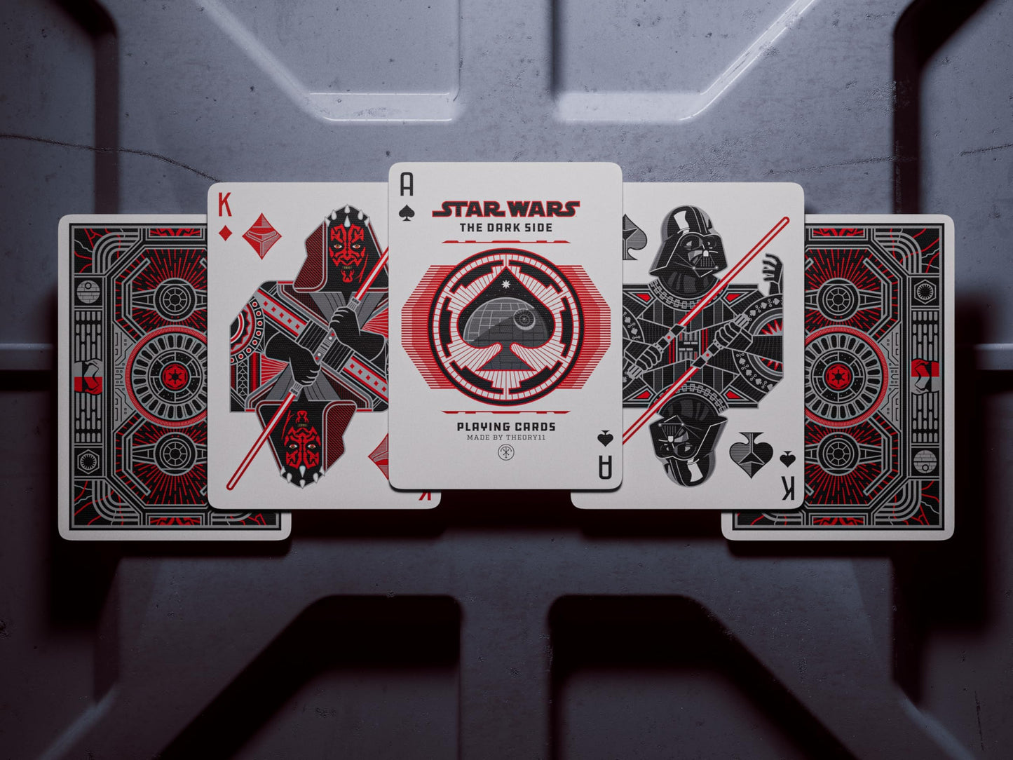 theory11 Star Wars: Year of The Dark Side Playing Cards, Premium Playing Cards, Poker Size Standard Index