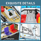 Mould King 10194 Boat Building Sets, MOC Ship Building Kits, Ocean Explorer Boat Model, Home Desk Decor, Collectible Building Toys for Adults/Teens