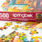 Springbok Boulangerie Pastry Shop 500 Piece Jigsaw Puzzle for Adults