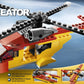 Lego Creator "Rotor Rescue" 3-In-1 Helicopter/Biplane/Speedboat 149 Piece Set