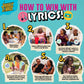 Lyrically Correct '80s Mixtape Edition - ‘80s Music Trivia Card Game for Adults & Families | Hip-Hop, R&B, Funk & Pop Party Game for Game Night