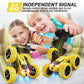 QUNREDA Remote Control Car,RC Car Toys for 6-12 Year Old Boys, Off Road RC Stunt Car 4WD 360° Rotating Remote Control Car for Kids, Boys Girls Gifts