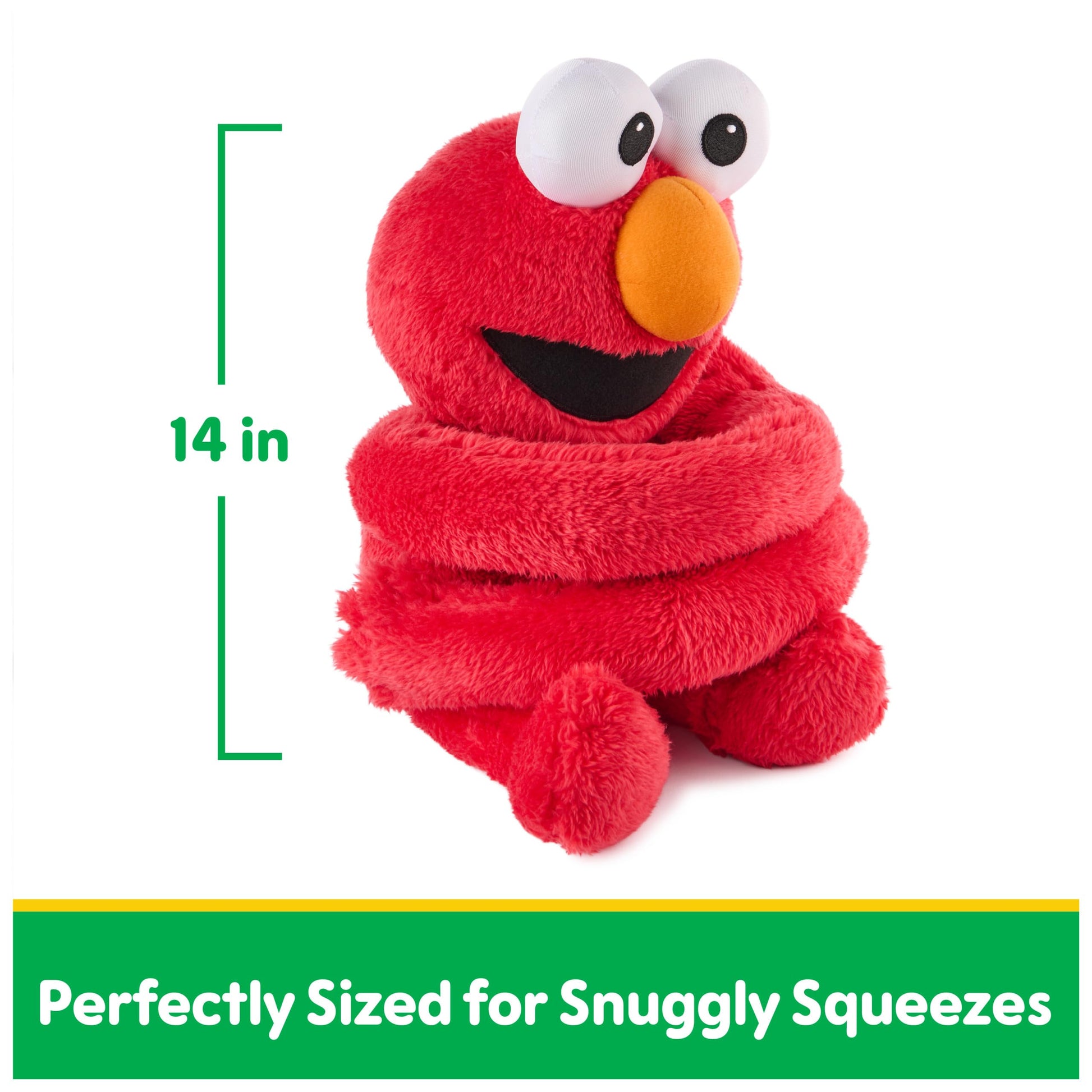 GUND Sesame Street Elmo Hug-a-Moves 14-Inch Interactive Hugging Plush Toy