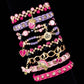 Make It Real Glamour Jewelry Set - Jewelry Box & Friendship Bracelet Kit with Beads, Chains & Charms for Girls & Teens - Ages 8+