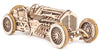 UGears Mechanical Models 3-D Wooden Puzzle - Mechanical U-9 Grand Prix Car Idea