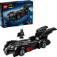 LEGO DC Batman & Robin Batmobile - 272-Piece Super Hero Car Building Set with Batman Minifigure & 20th Anniversary Coin, Collectible Movie Replica