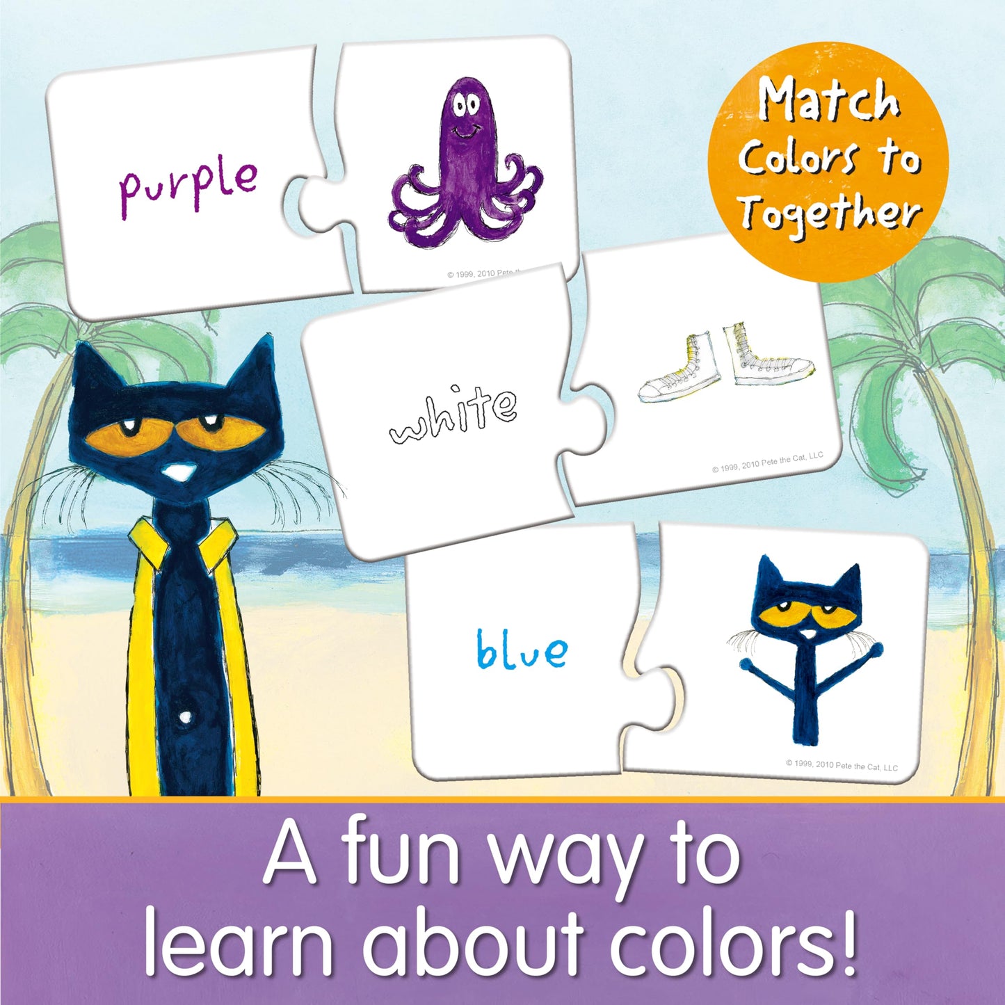 Pete The Cat - Match It! Tin - Colors (New)