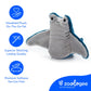 The Petting Zoo Manta Stingray Stuffed Animal Plushie, Gifts for Kids, Nuggetz Sealife Animals, Stingray Plush Toy, 6 inches