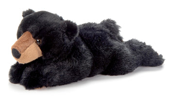 The Petting Zoo Bubba Black Bear Stuffed Animal Plushie, Gifts for Kids, Wildlife Animals, Black Bear Plush Toy, 18 inches