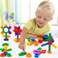 RAINBOW TOYFROG STEM Builder Toys Kit|3D Educational Construction Engineering Building Blocks for Boys and Girls Ages 3 4 5 6 7 8 9 10 Years Old|Best