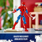 LEGO Marvel Spider-Man Building Toy, Fully Articulated Action Figure, Superhero Movie Set with Web Elements, Gift for Grandchildren, Collectible Model