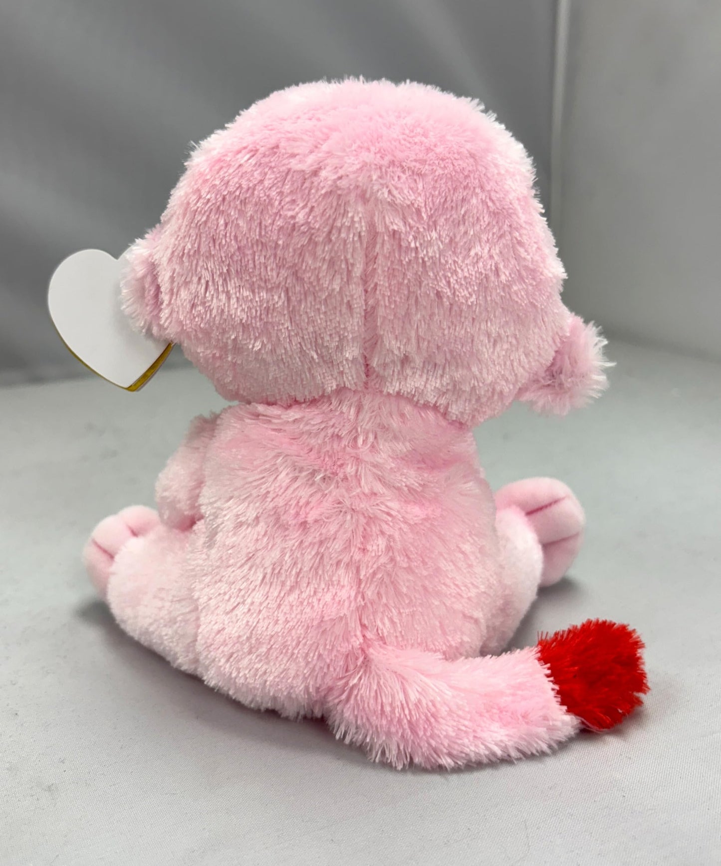 Ty Beanie Boo Gigi - Valentine Monkey - 6"