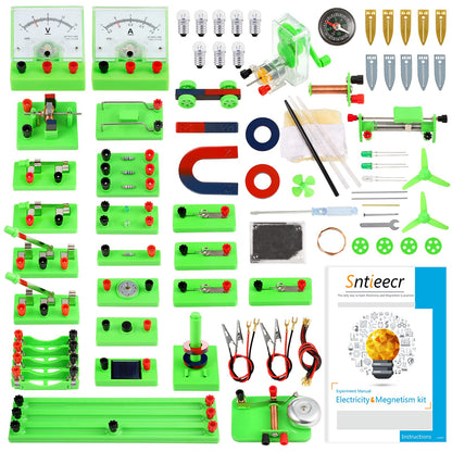 Sntieecr Science Magnetism Kit for Kids, Electric Circuit Kit