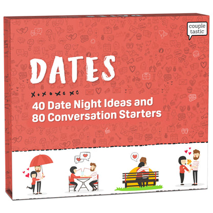 C + C FÜR PAARE Chatty Date Night Ideas for Couples - Couples Card Game with 120 Cards - Adult Couples Games