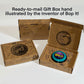 GETMOVIN SPORTS - BOP IT - Special 25th Anniversary Inventor Edition, Gift Ready Mailer Box, Retro Throw Back Colors, Perfect Family Game, for Adults