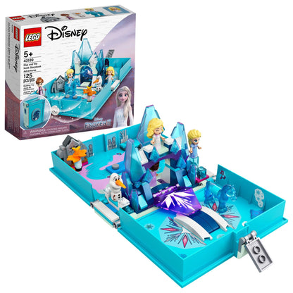 LEGO Disney Frozen 2 Elsa and The Nokk Storybook Adventures Building Toy 43189 Movie-Inspired Frozen Toy Set, Gift Idea for Kids Boys Girls Age 5+