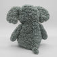 Mary Meyer Putty Stuffed Animal Soft Toy, 12-Inches, Slate Blue Elephant