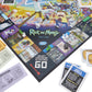 Hasbro Gaming Monopoly: Rick and Morty Edition Board Game, Cartoon Network Game for Families and Teens 17+, Includes Collectible Monopoly Tokens