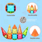 PicassoTiles Magnetic Tile 24pc Mini Diamond Magnetic Building Blocks Set Travel Size STEM Educational Construction Toy Portable Hands On Learning